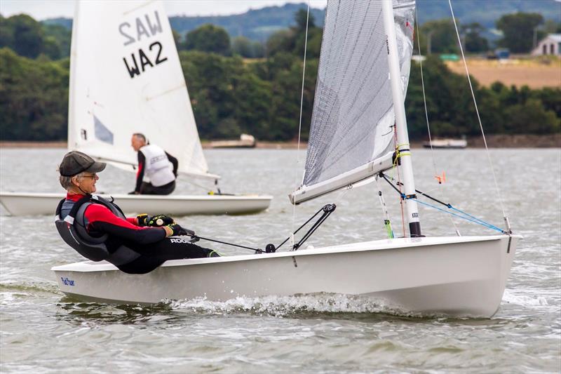 Starcross Solo Open photo copyright R M Fryer taken at Starcross Yacht Club and featuring the Solo class