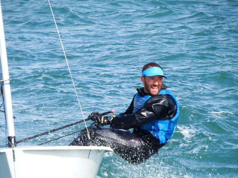 Tom Gillard is the man on form photo copyright Will Loy taken at Mount's Bay Sailing Club, England and featuring the Solo class