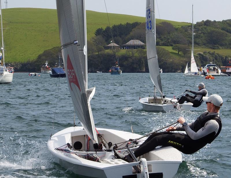 Oliver Davenport likes a good breeze photo copyright Will Loy taken at Mount's Bay Sailing Club, England and featuring the Solo class