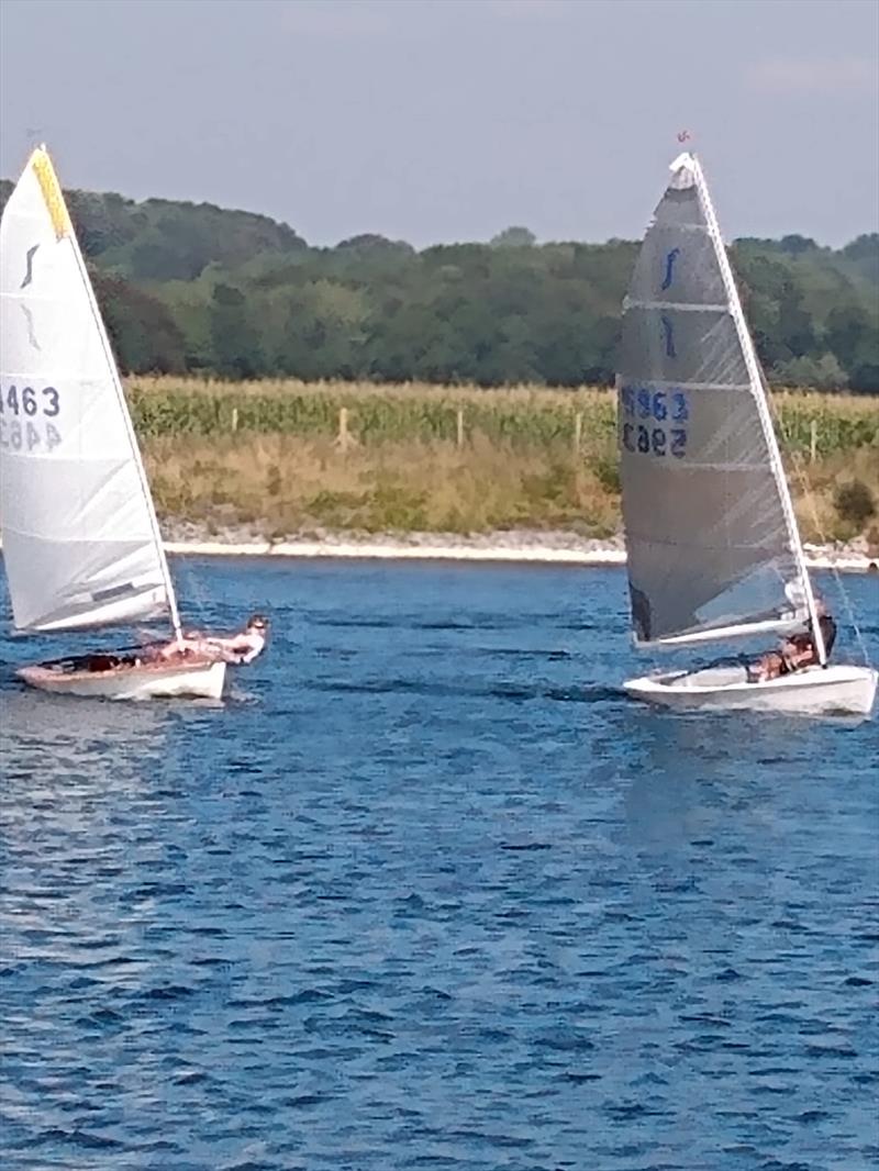 Border Counties Midweek Sailing at Shotwick photo copyright Les Perry taken at Shotwick Lake Sailing and featuring the Solo class