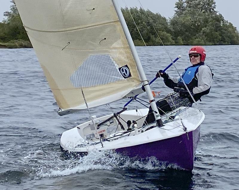 Notts County Solo Open photo copyright Kathryn Hinsliff-Smith taken at Notts County Sailing Club and featuring the Solo class