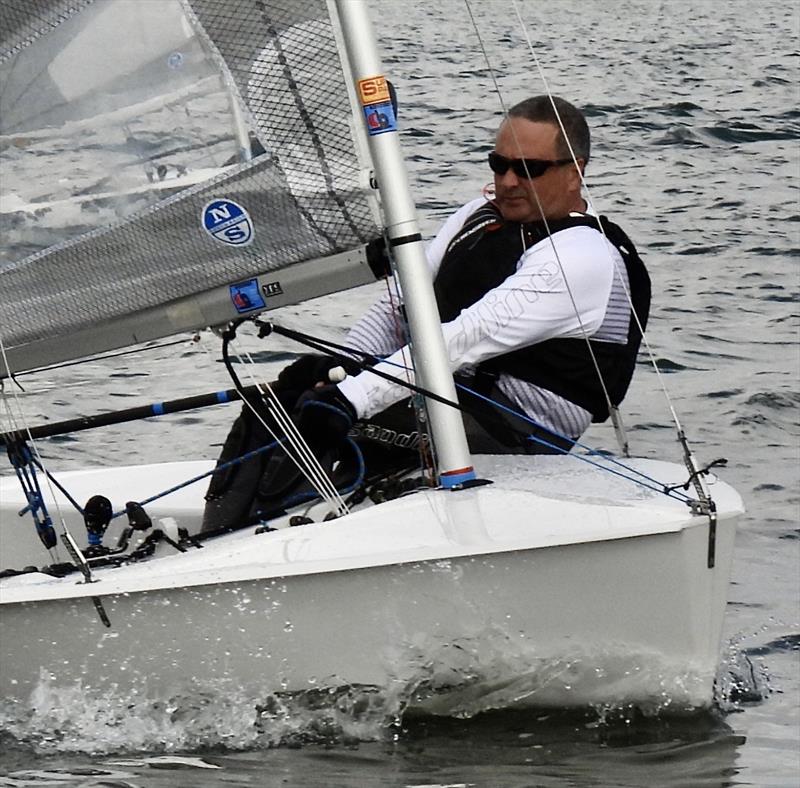 Inland Champion Chris Brown will be a threat photo copyright Will Loy taken at Draycote Water Sailing Club and featuring the Solo class