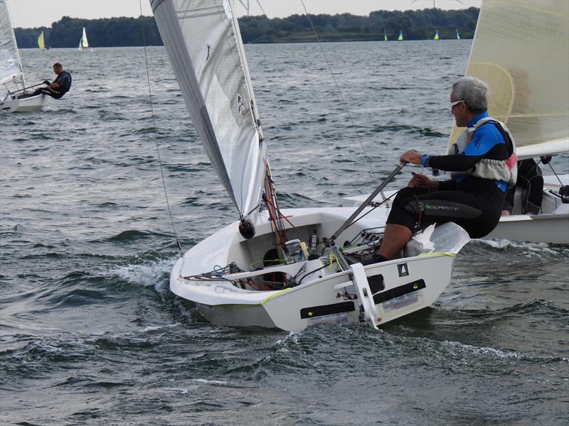 Peter Warne styling it out upwind - photo © Will Loy