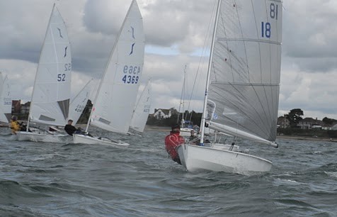 Solos at Seafarers photo copyright Mike Stanier taken at Seafarers Sailing Club and featuring the Solo class