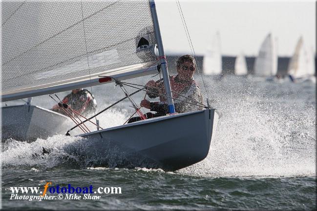 Solo End of Season Championships at Draycote photo copyright Mike Shaw / www.fotoboat.com taken at Draycote Water Sailing Club and featuring the Solo class