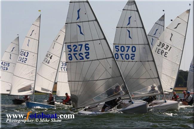 Solo Inland Championships at Rutland photo copyright Mike Shaw / www.fotoboat.com taken at Rutland Sailing Club and featuring the Solo class