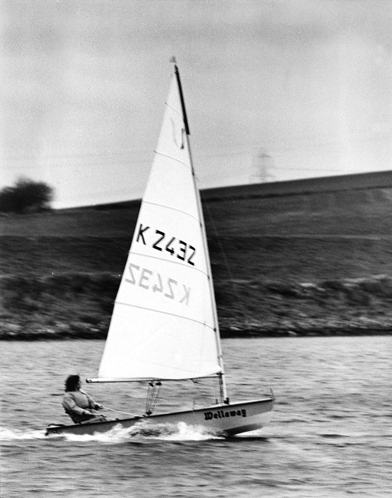 Chris Gillard racing the Solo in the 1970s photo copyright Chris Gillard taken at  and featuring the Solo class