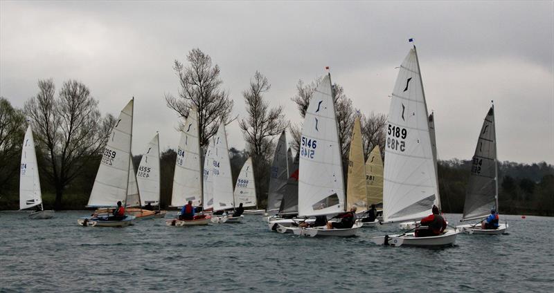 Solo open meeting at Maidenhead photo copyright Jennifer Heward-Craig taken at Maidenhead Sailing Club and featuring the Solo class