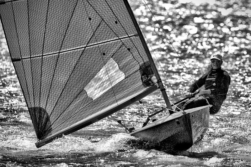 Ellie goes Solo! photo copyright Errol Edwards taken at Chew Valley Lake Sailing Club and featuring the Solo class