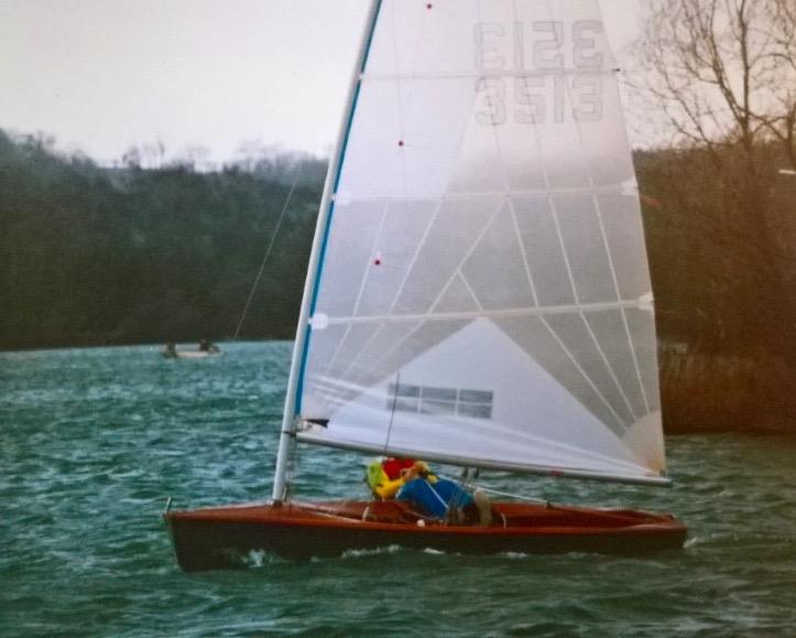 Will Loy's 3513 with Mcwilliams laminate sail photo copyright NSCA taken at  and featuring the Solo class