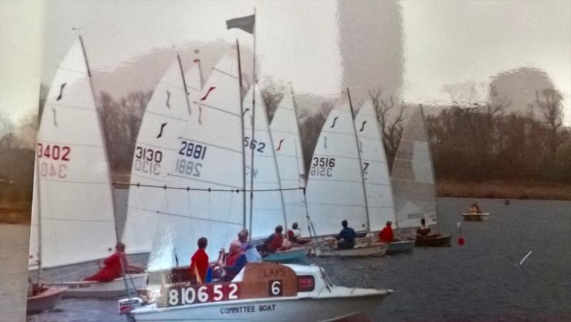 Open meeting start at Reading SC photo copyright NSCA taken at Reading Sailing Club and featuring the Solo class