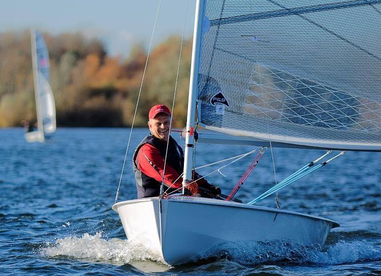 Leigh & Lowton Revett Series day 1 photo copyright Gerard van den Hoek taken at Leigh & Lowton Sailing Club and featuring the Solo class