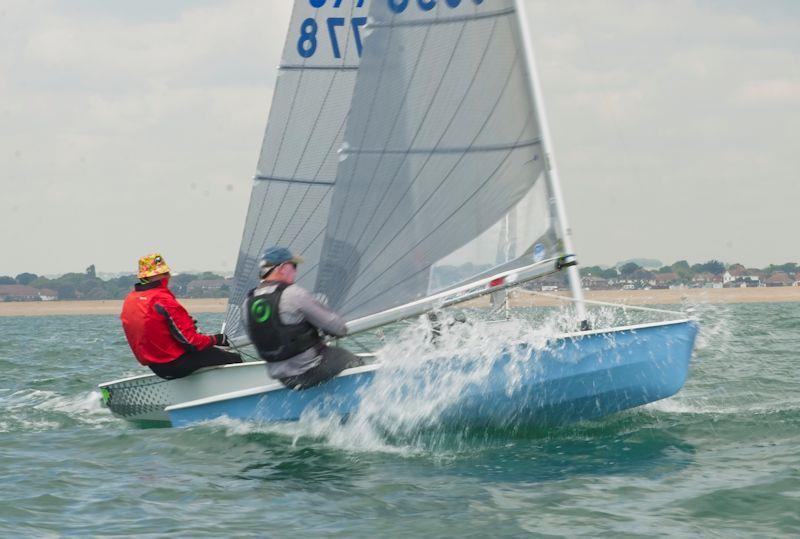 Solo class Tyler Trophy at Hayling Island photo copyright Simon Benson taken at Hayling Island Sailing Club and featuring the Solo class