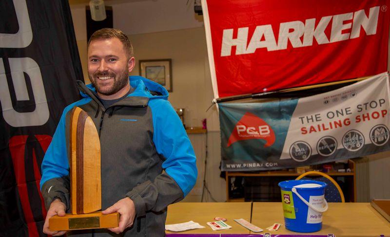 Tom Gillard wins the single-handed fleet at the Steve Nicholson Memorial Trophy 2020 photo copyright Tim Olin / www.olinphoto.co.uk taken at Northampton Sailing Club and featuring the Solo class