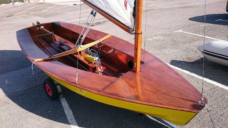 An early National Solo sporting Collar mast and boom photo copyright NSCA taken at  and featuring the Solo class