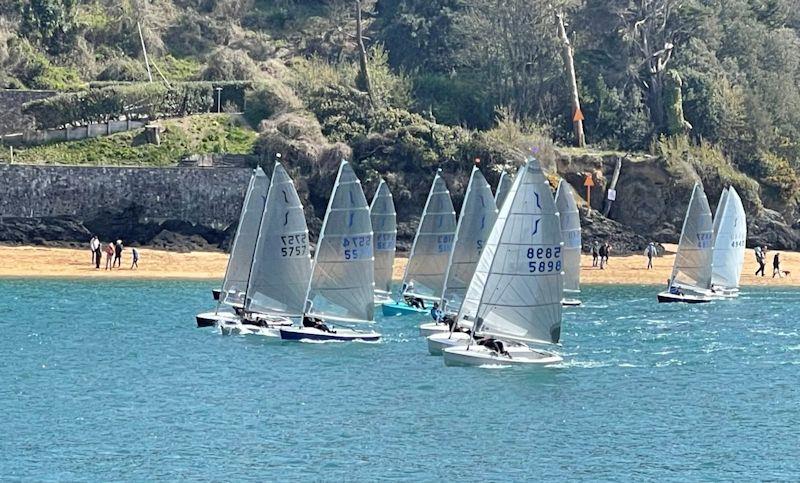 Salcombe Spring Series race 1 photo copyright Lucy Burn taken at Salcombe Yacht Club and featuring the Solo class