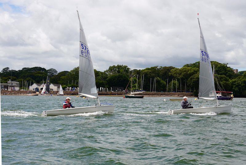 Solo racing at Starcross photo copyright SYC taken at Starcross Yacht Club and featuring the Solo class