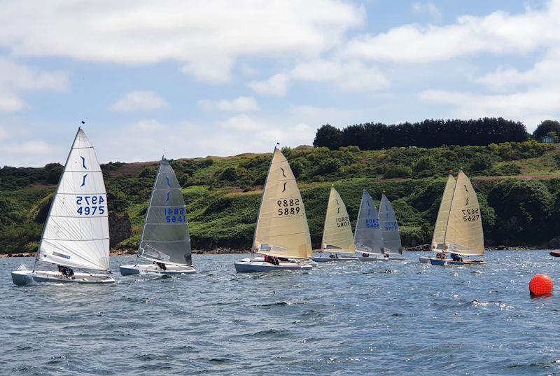 HD Sails Scottish Solo Travellers at St Andrews photo copyright Tony Dumbreck taken at St Andrews Sailing Club and featuring the Solo class