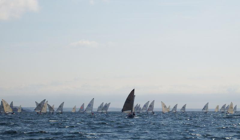 Doug Latta in Solo 6000 leads the fleet on day 4 of the Rooster Solo National Championship - photo © Will Loy