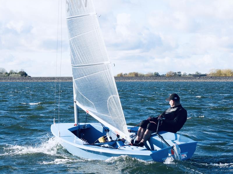 Race 2 winner Andy Davis is second at the EOS photo copyright Will Loy taken at Draycote Water Sailing Club and featuring the Solo class