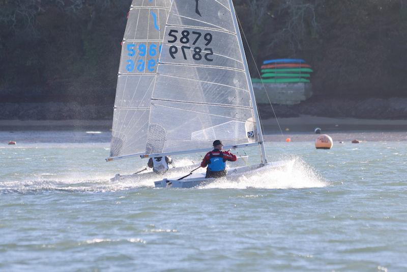 Salcombe Yacht Club Winter Postponement Race - Sunday 5th December 2021 photo copyright Lucy Burn taken at Salcombe Yacht Club and featuring the Solo class