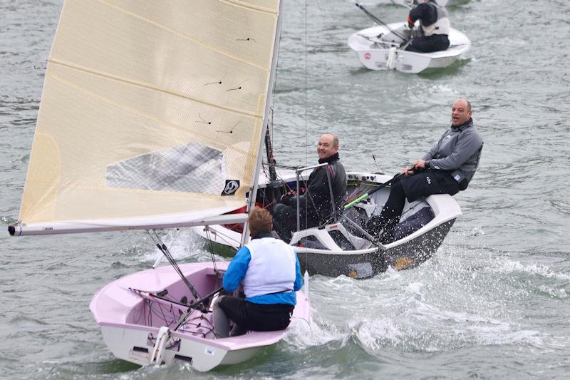 Salcombe Festive Series Race 3 on New Year's Day 2022 photo copyright Lucy Burn taken at Salcombe Yacht Club and featuring the Solo class