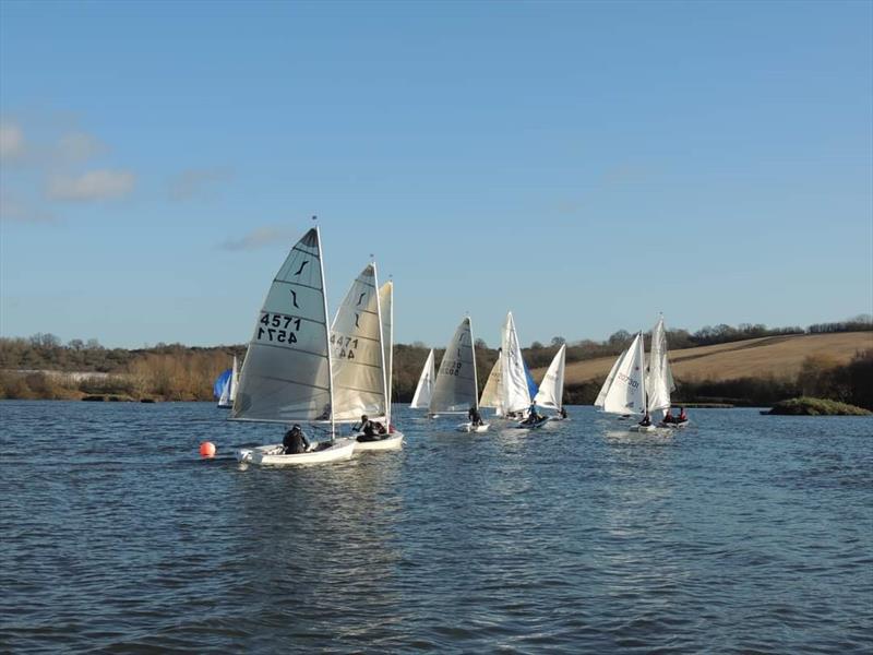 Fishers Green Icicle Race 2022 photo copyright Kevin O'Brien & Keith Fielden  taken at Fishers Green Sailing Club and featuring the Solo class
