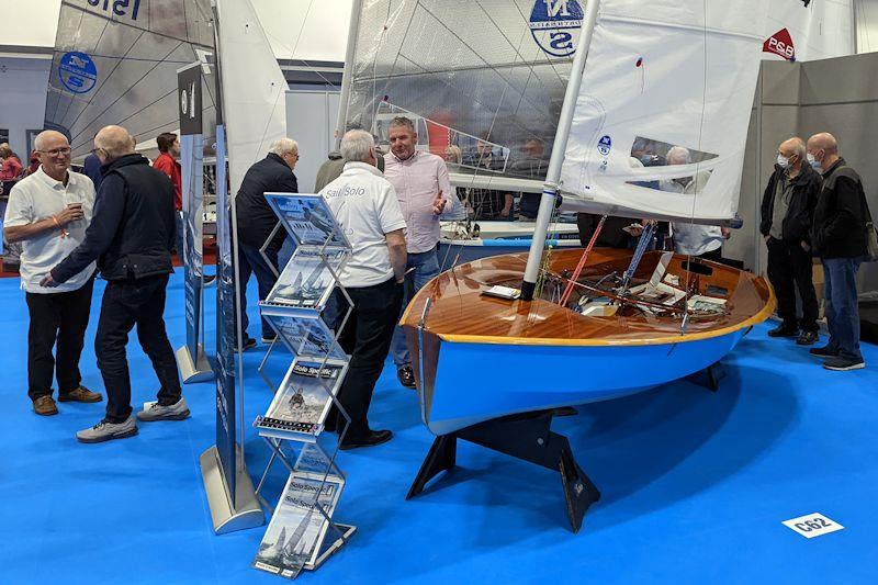 Solo class at the RYA Dinghy & Watersports Show 2022 photo copyright Mark Jardine / YachtsandYachting.com taken at RYA Dinghy Show and featuring the Solo class