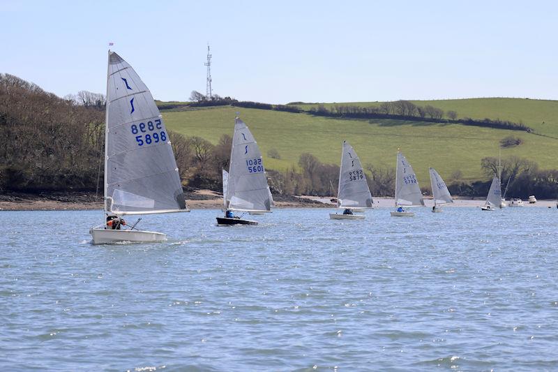 Salcombe Yacht Club Spring Series Race 4 photo copyright Lucy Burn taken at Salcombe Yacht Club and featuring the Solo class