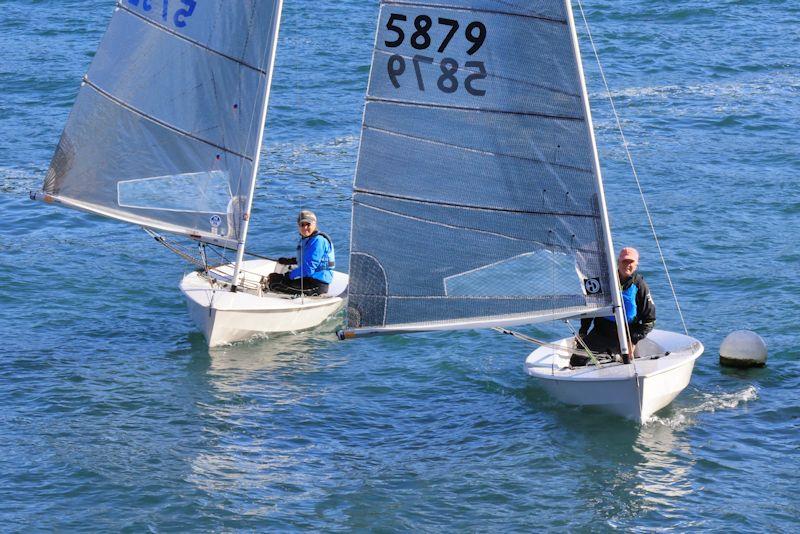 Salcombe YC Midweek Spring Series race 3 photo copyright Lucy Burn taken at Salcombe Yacht Club and featuring the Solo class