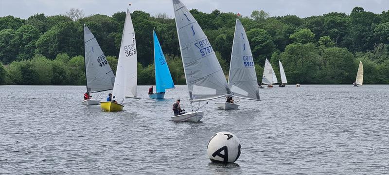 It's all gone a bit calm during the Border County Midweek Series at Budworth photo copyright PeteChambers / @boodogphotography taken at Budworth Sailing Club and featuring the Solo class