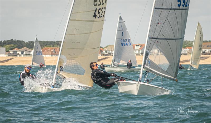 Alex Alcock 3rd Jamie Morgan 8th overall in the Seldén Solo Southern Area Championship and Tyler Trophy at HISC - photo © Peter Hickson