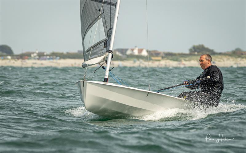 Richard Lovering 2nd overall in the Seldén Solo Southern Area Championship and Tyler Trophy at HISC - photo © Peter Hickson