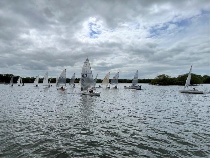 Solo Midland Area Open at South Staffs photo copyright Solo class taken at South Staffordshire Sailing Club and featuring the Solo class