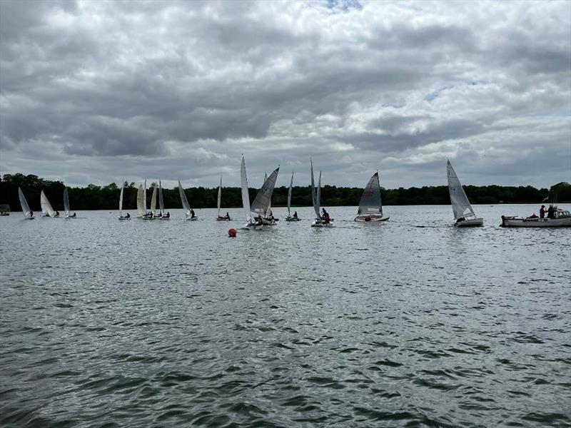 Solo Midland Area Open at South Staffs photo copyright Solo class taken at South Staffordshire Sailing Club and featuring the Solo class