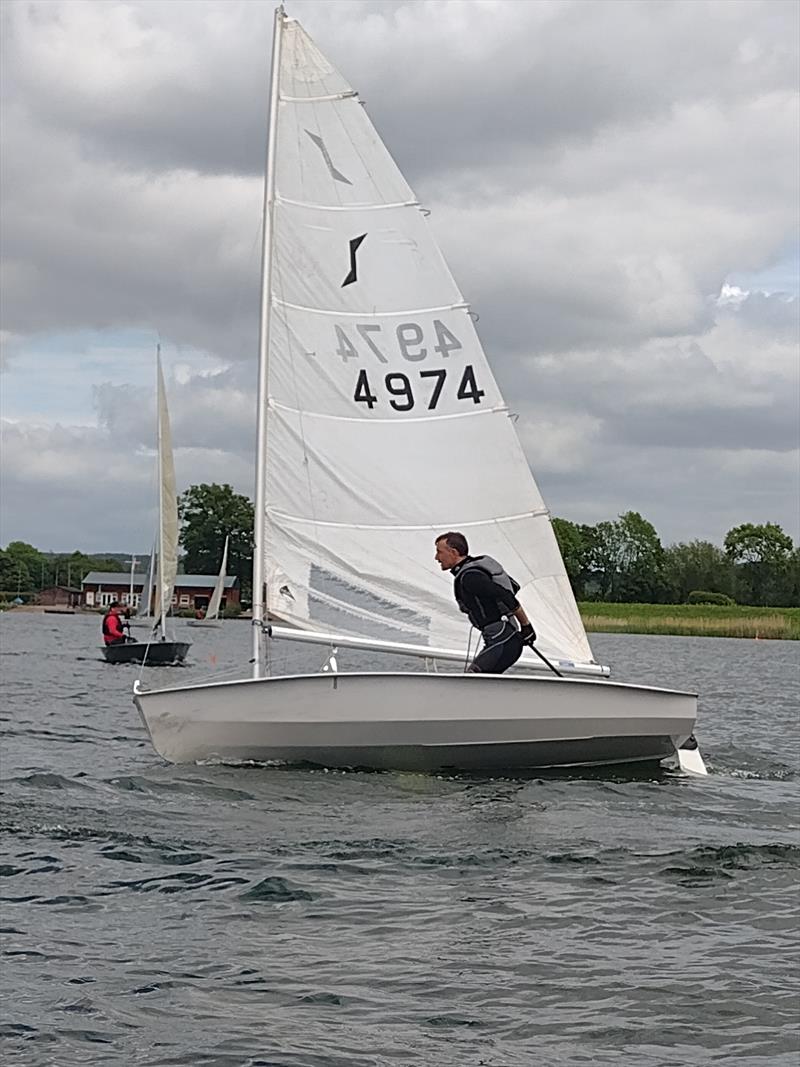 Solo Midland Area Open at South Staffs photo copyright Solo class taken at South Staffordshire Sailing Club and featuring the Solo class