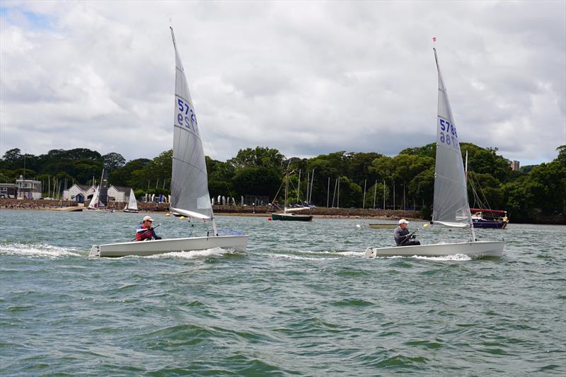 Solos at Starcross photo copyright SYC taken at Starcross Yacht Club and featuring the Solo class