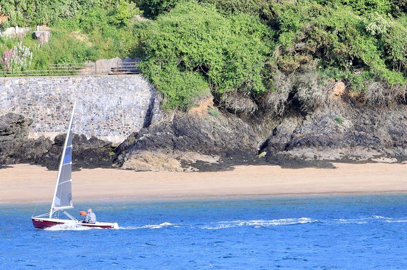 Salcombe YC Midweek Series 2 race 1 photo copyright Lucy Burn taken at Salcombe Yacht Club and featuring the Solo class