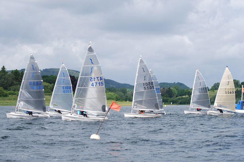 Winder Boats Solo Northern Circuit at Ogston photo copyright John Mensforth taken at Ogston Sailing Club and featuring the Solo class