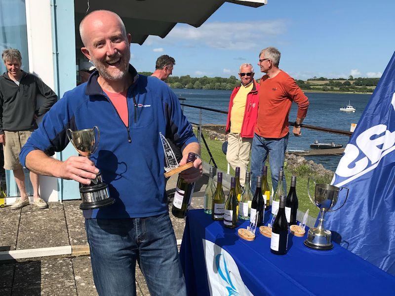 Chris Goldhawk wins the Solo Western Area open meeting at Chew Valley Lake photo copyright Tom Skailes taken at Chew Valley Lake Sailing Club and featuring the Solo class