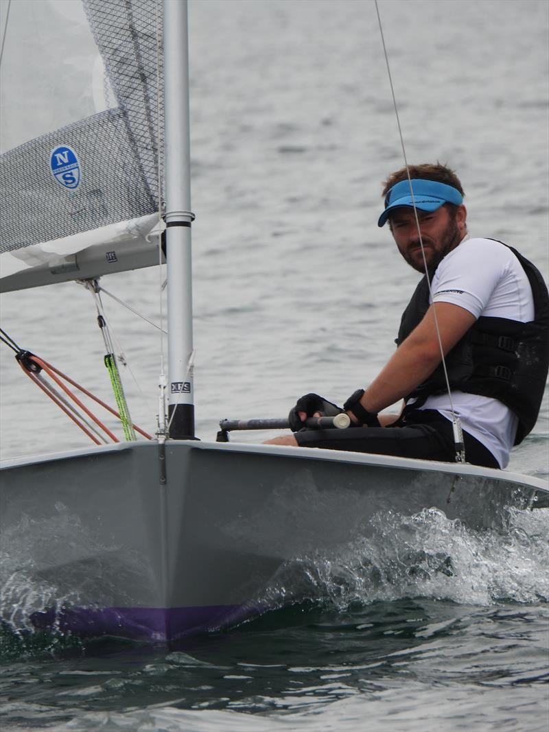 Event leader Tom Gillard is in good position at the Solo Nation's Cup in Carnac photo copyright Will Loy taken at Yacht Club de Carnac and featuring the Solo class