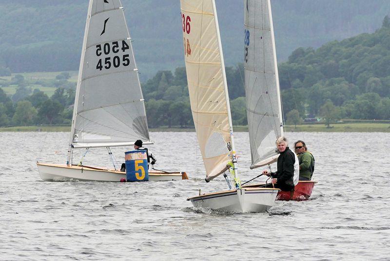 Solo open meeting at Bala photo copyright John Hunter taken at Bala Sailing Club and featuring the Solo class