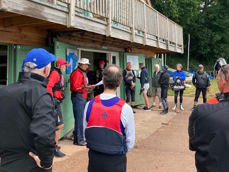 Solo open meeting at Dittisham photo copyright Chris Carmichel taken at Dittisham Sailing Club and featuring the Solo class