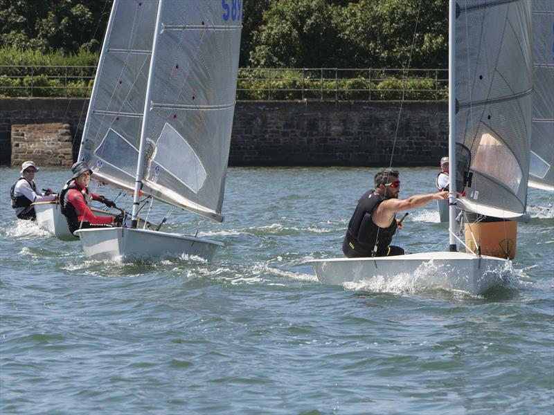 Starcross Solo Open photo copyright Garnet Showell taken at Starcross Yacht Club and featuring the Solo class