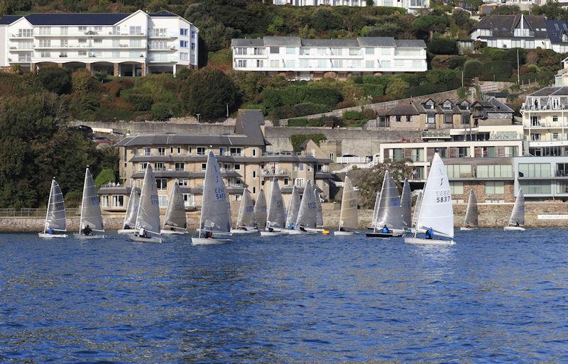 Salcombe Brewery Solo Western Area Championship 2022 photo copyright Lucy Burn taken at Salcombe Yacht Club and featuring the Solo class