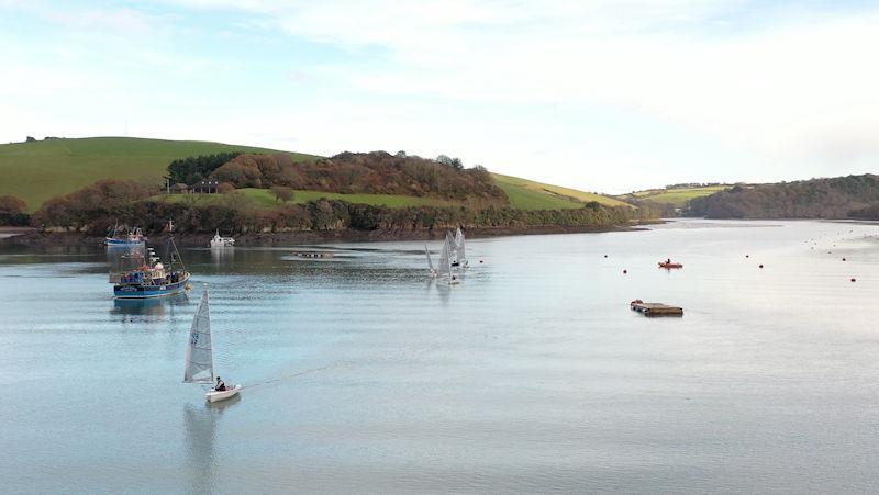 Salcombe Yacht Club Winter Series Race 4 photo copyright Lucy Burn taken at Salcombe Yacht Club and featuring the Solo class