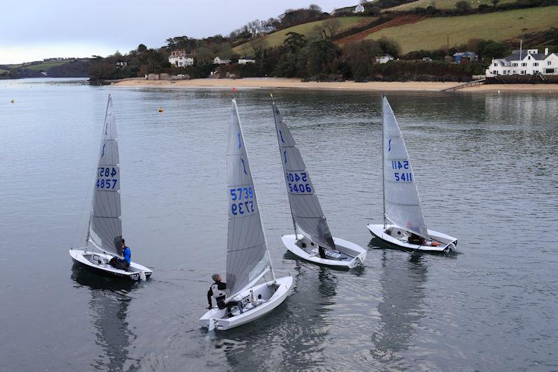 Salcombe Yacht Club Winter Series Race 4 photo copyright Lucy Burn taken at Salcombe Yacht Club and featuring the Solo class