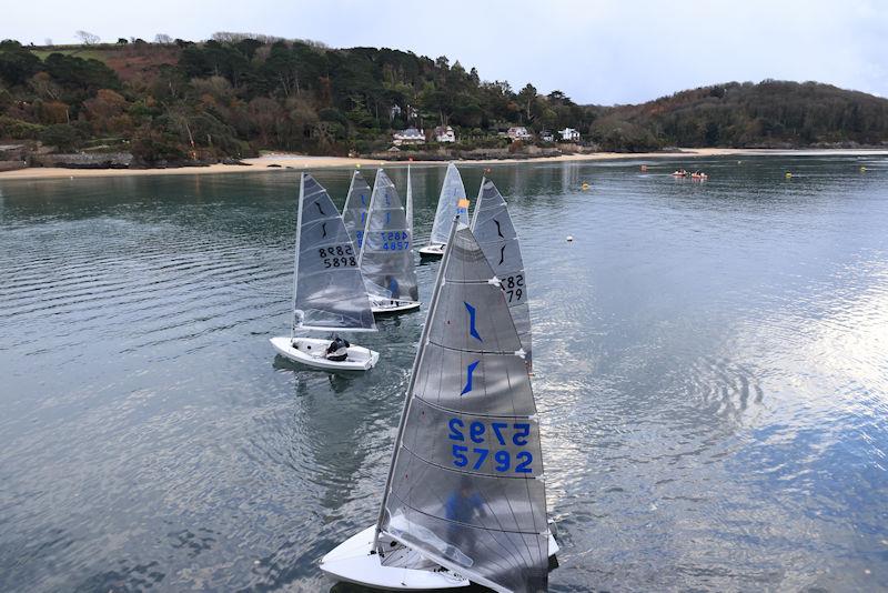 Salcombe Yacht Club Winter Series Race 4 photo copyright Lucy Burn taken at Salcombe Yacht Club and featuring the Solo class