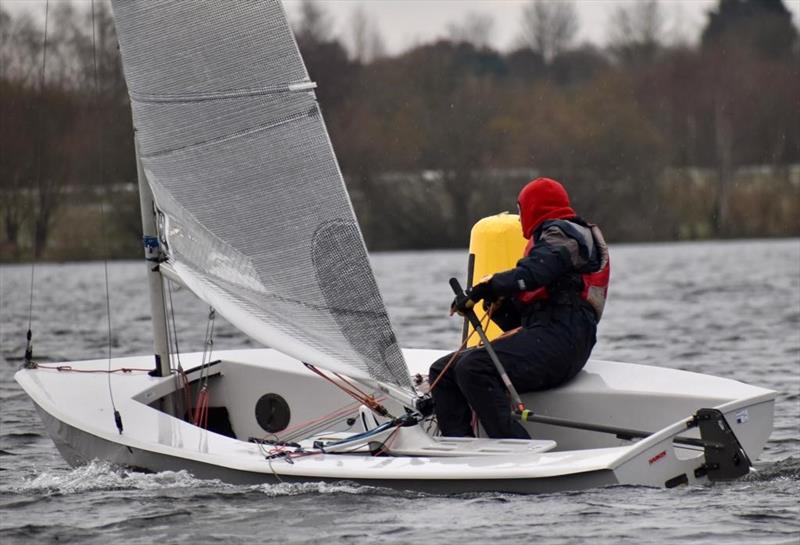 Neil Wilkinson during the Polar Pursuit Race 2022 at Chase SC photo copyright Alex Walton taken at Chase Sailing Club and featuring the Solo class