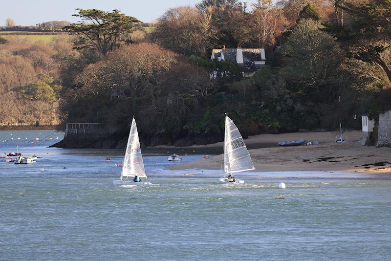 Salcombe Yacht Club Festive Series photo copyright Lucy Burn taken at Salcombe Yacht Club and featuring the Solo class